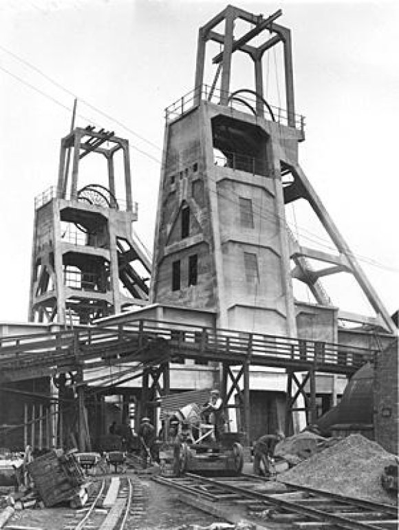 Desford Colliery, date unknown. Photo courtesy of the Record Office for Leicestershire, Leicester & Rutland.